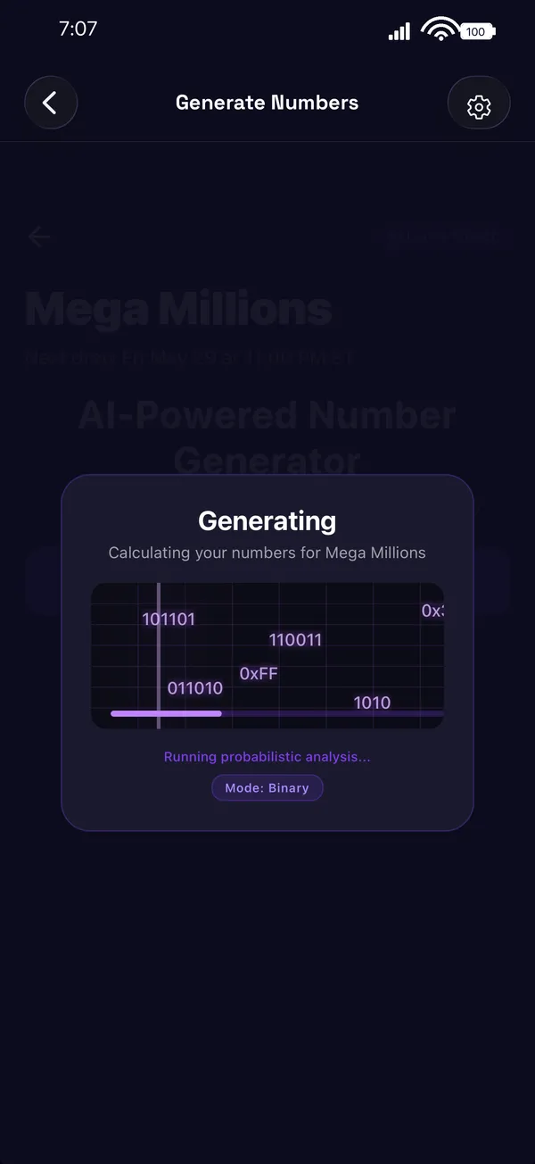 The pattern engine running